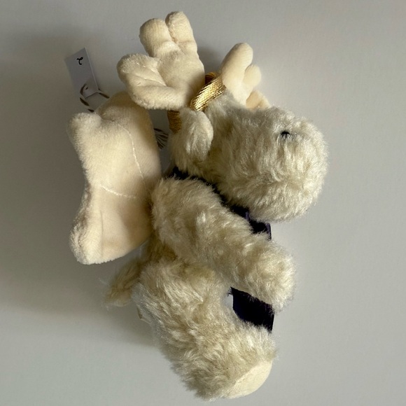 Boyds Bears ~ Set of Three Athena Plush Moose Angel Ornaments - Picture 8 of 13
